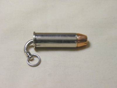44 Remington Magnum Bullet Zipper Pull